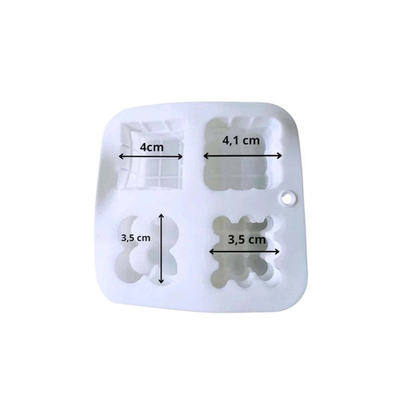 Moule bougie – 4 cavités