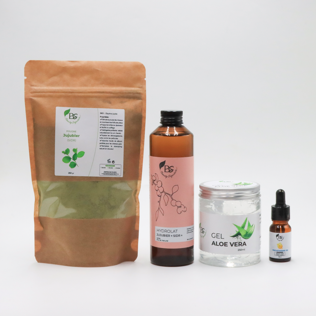 Pack Masque Cheveux 🌿 | Sidr, Aloe Vera & Provitamine B5