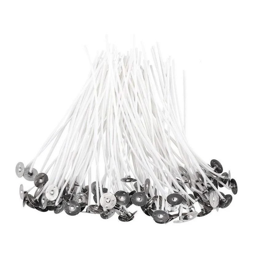 Lot de 10 mèches coton pour bougie